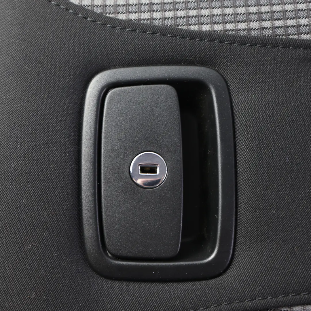 Volkswagen Eos Rear Seat Bench Backrest Ski Bag Cover Cloth Fabric - SKU 1Q0885633S - Part number 1Q0885633S