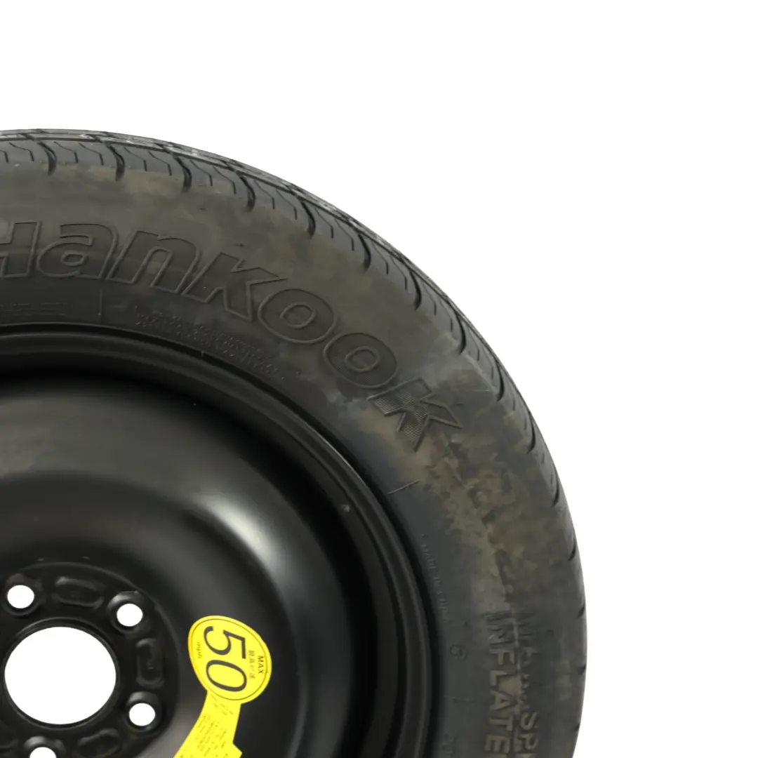 Mk2 Spare Wheel Rim Steel R16 Tyre 125/90 Hankook 1S71MH-08263 to Ford Focus with Part number 1S71MH08263 Ford Focus Mk2 Spare Wheel Rim Steel R16 Tyre 125/90 Hankook 1S71MH-08263 - SKU 1S71MH08263 - Part number 1S71MH08263