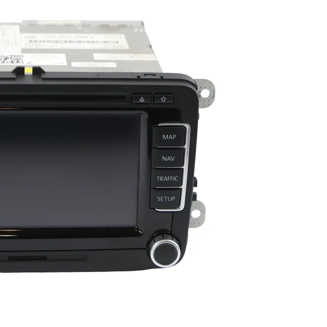 Sat Nav Radio Cd Player Head Unit to VW Volkswagen Scirocco Tiguan 5N with Part number 1T0035680P VW Volkswagen Scirocco Tiguan 5N Sat Nav Radio Cd Player Head Unit - SKU 1T0035680P - Part number 1T0035680P