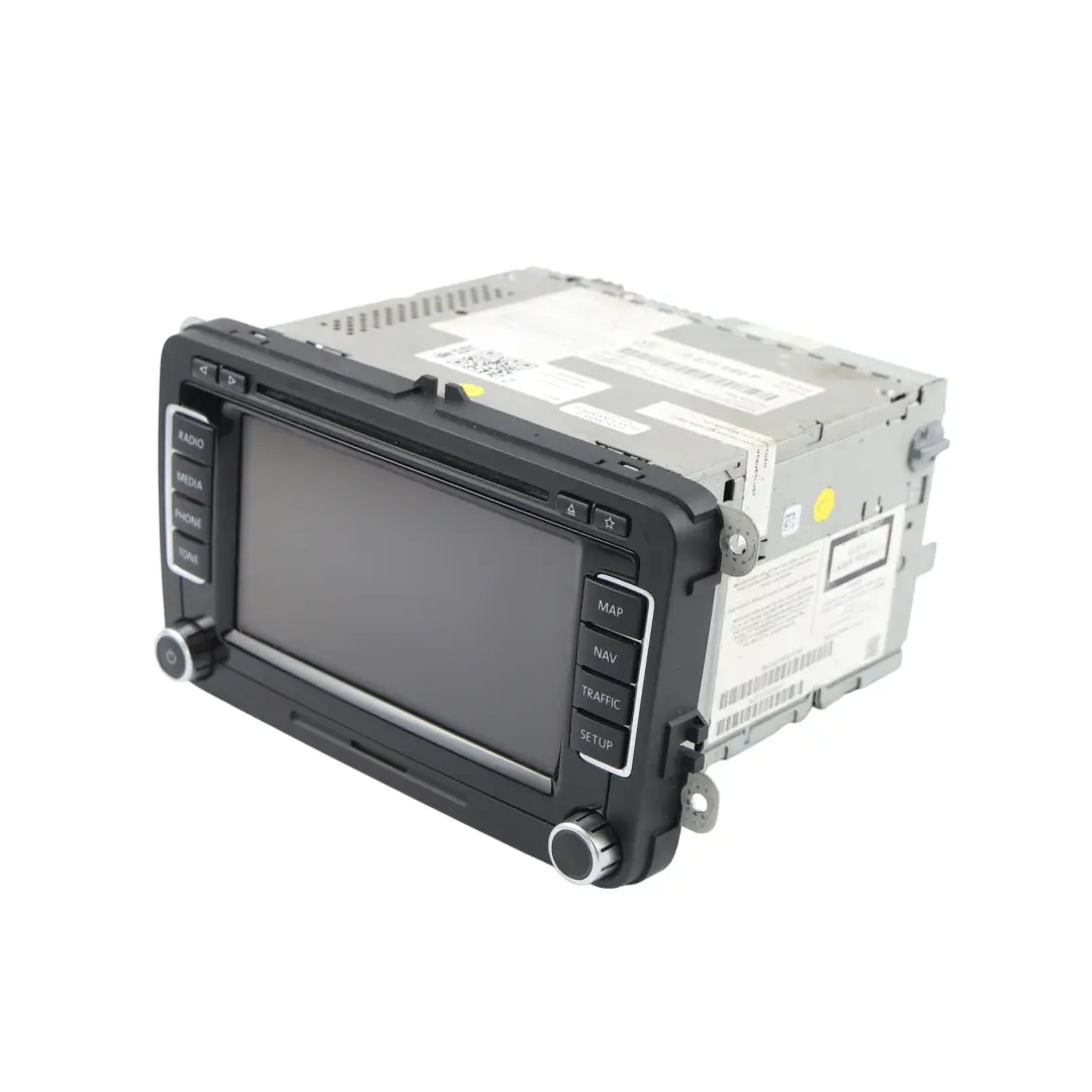Volkswagen Scirocco Tiguan 5N Radio CD Navegador Unidad Principal - SKU 1T0035680P - Número de pieza 1T0035680P