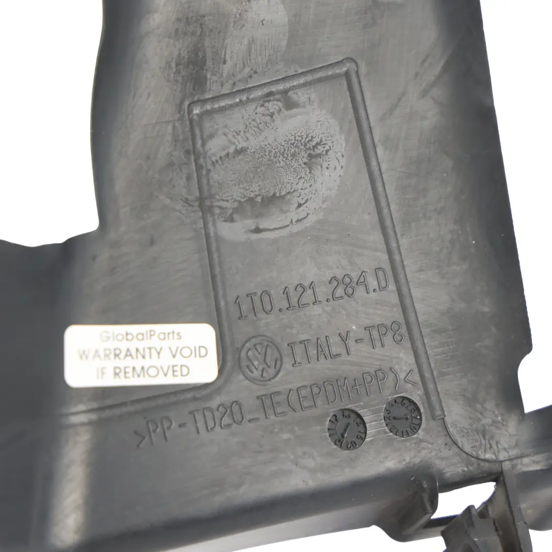 Radiator Air Guide Bracket Cover Right O/S to VW Volkswagen Touran 1t with Part number 1T0121284D VW Volkswagen Touran 1t Radiator Air Guide Bracket Cover Right O/S - SKU 1T0121284D - Part number 1T0121284D