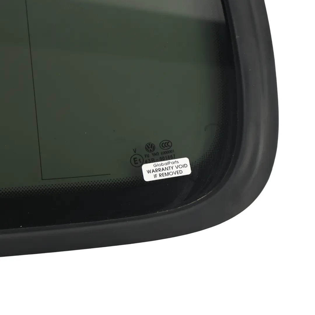 Volkswagen Touran 1T Heckscheibe Glas Links Grau Schwarz - SKU 1T0845041CK - Teilenummer 1T0845041CK