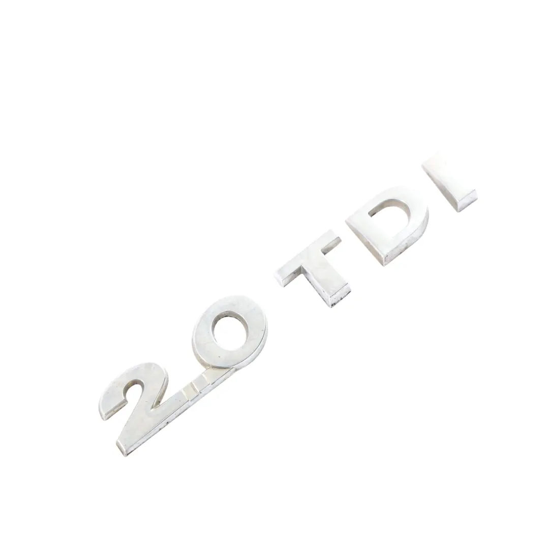 Emblem Logo Badge Lettering 2.0 TDI to Volkswagen Touran 1T Tailgate with Part number 1T0853675AD Volkswagen Touran 1T Tailgate Emblem Logo Badge Lettering 2.0 TDI - SKU 1T0853675AD - Part number 1T0853675AD