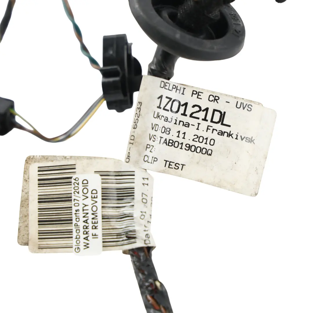 Mk2 Front Door Wiring Harness Cable Passenger Side to Skoda Octavia with Part number 1Z0197121DL Skoda Octavia Mk2 Front Door Wiring Harness Cable Passenger Side - SKU 1Z0197121DL - Part number 1Z0197121DL