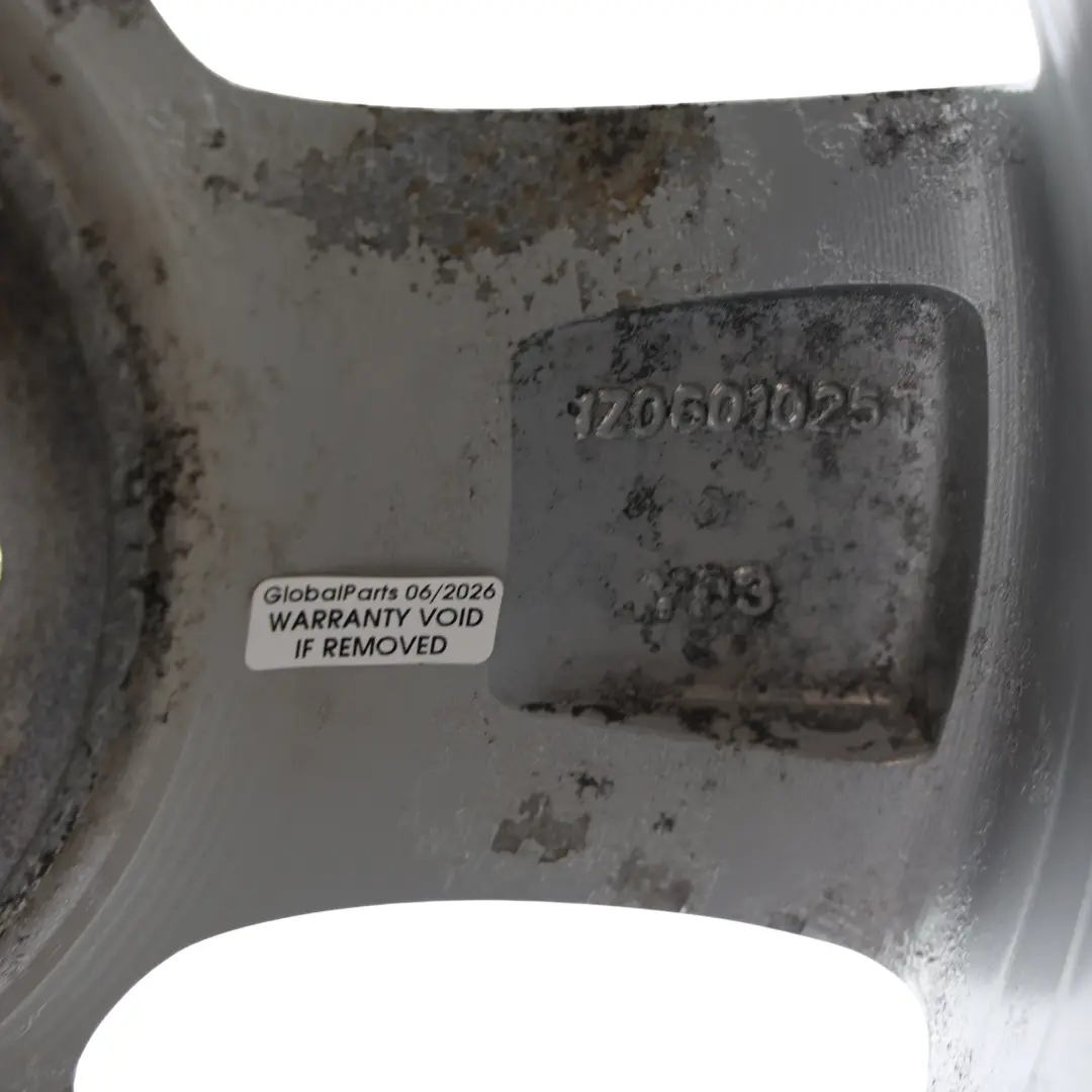 Mk2 Felga Alu Srebrna 16" ET50 6.5J 5-Ramienna do Skoda Octavia o numerze 1Z0601025T Skoda Octavia Mk2 Felga Alu Srebrna 16" ET50 6.5J 5-Ramienna - SKU 1Z0601025T-1 - Numer Części 1Z0601025T