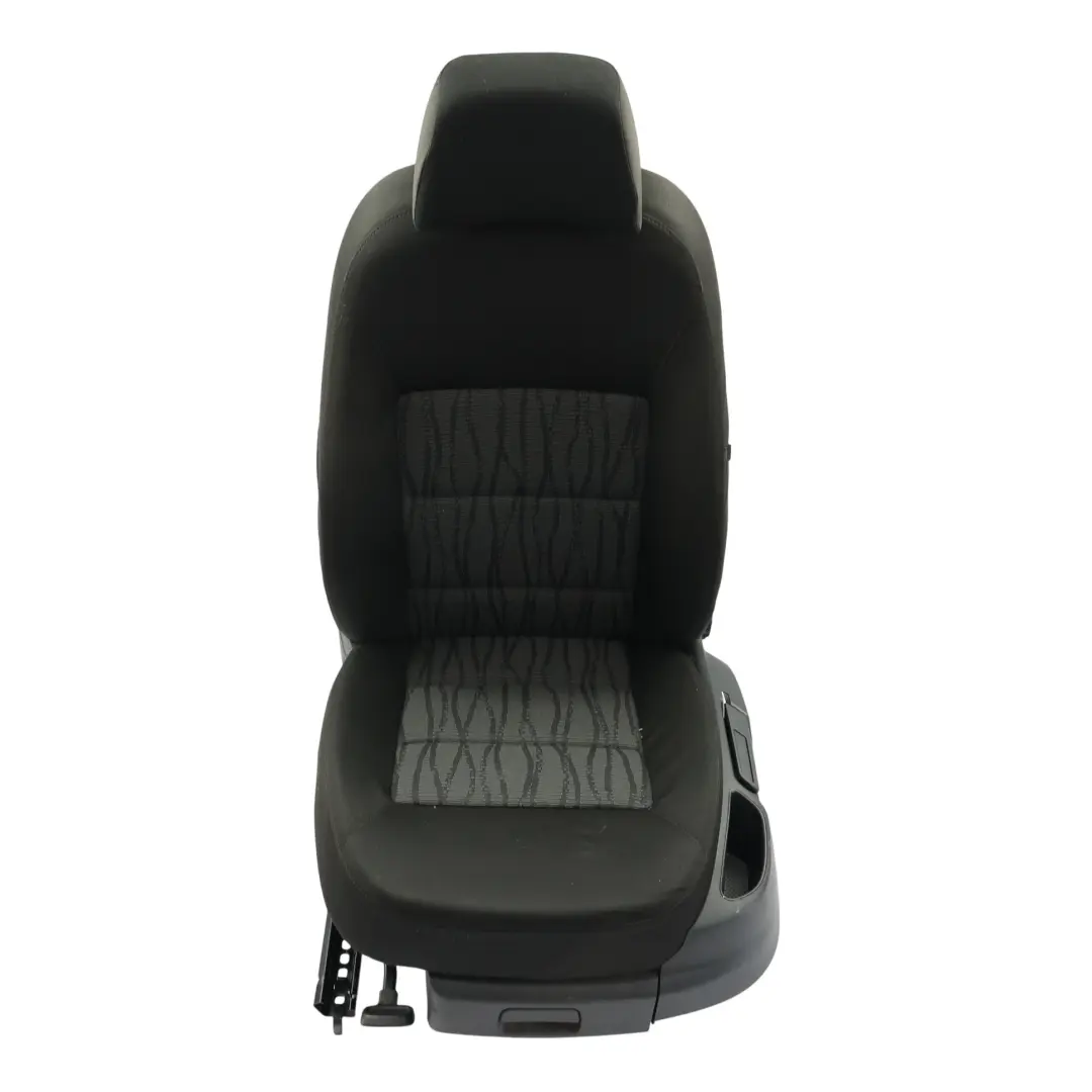 Skoda Octavia Mk2 Fotel Przedni Lewy Materiał Onyx Czarny - SKU 1Z0881805SS-1 - Numer Części 1Z0881805SS