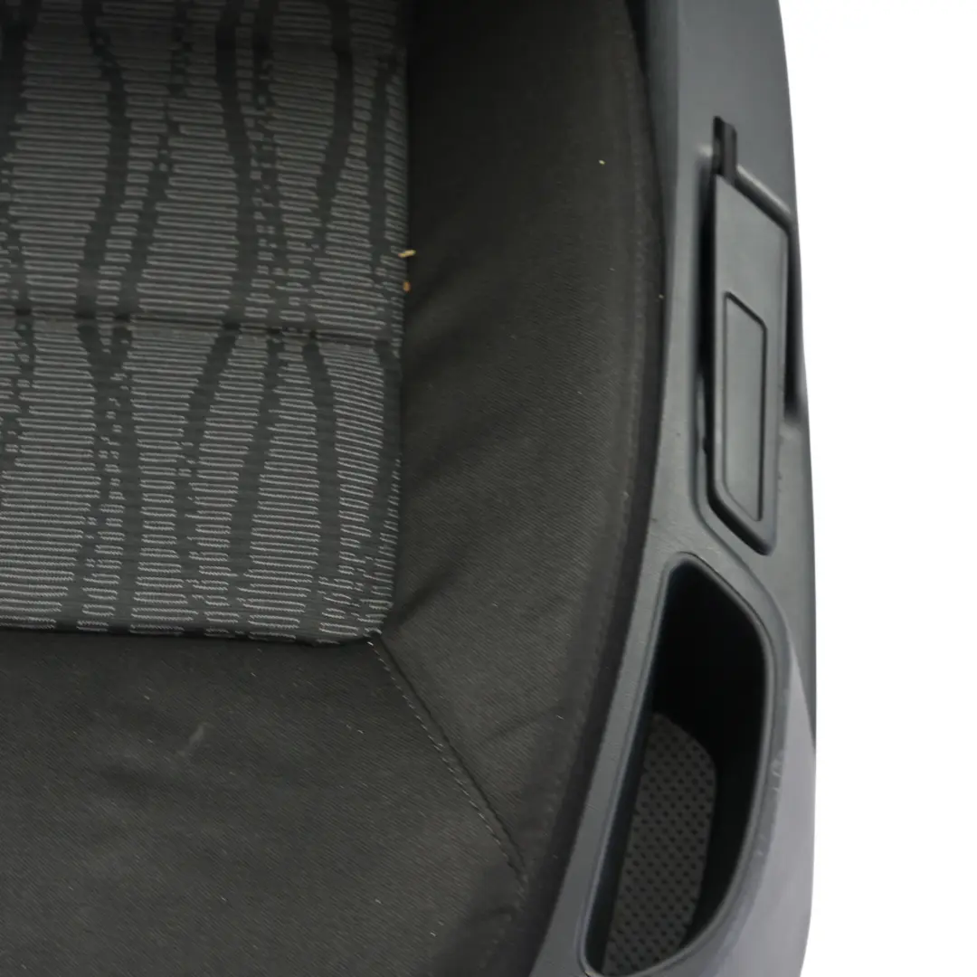 Skoda Octavia Mk2 Front Seat Interior Left N/S Cloth Fabric Onyx Black - SKU 1Z0881805SS-1 - Part number 1Z0881805SS