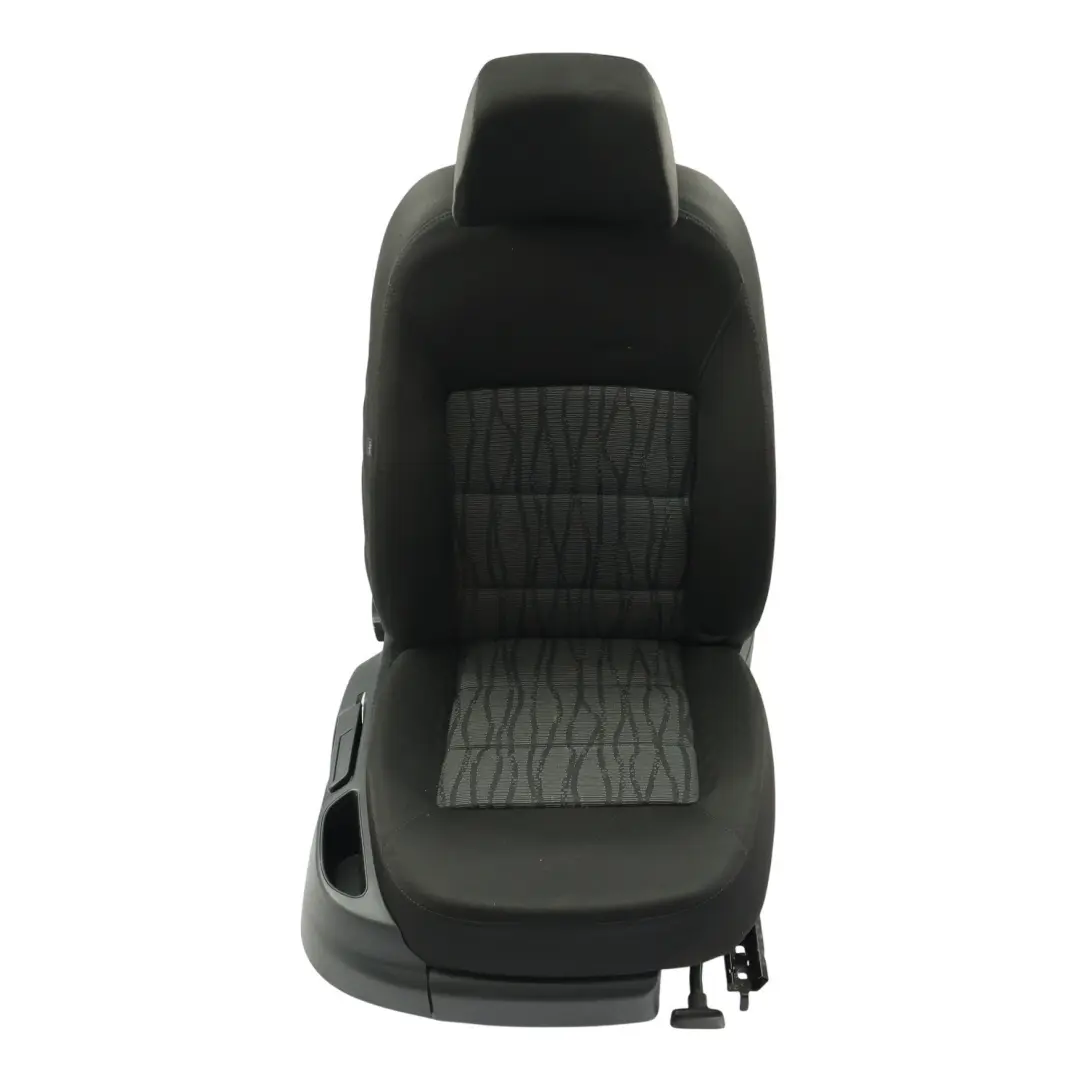 Skoda Octavia MK2 Asiento Delantero Derecho Tela Negro Onyx - SKU 1Z0881806MR-1 - Número de pieza 1Z0881806MR