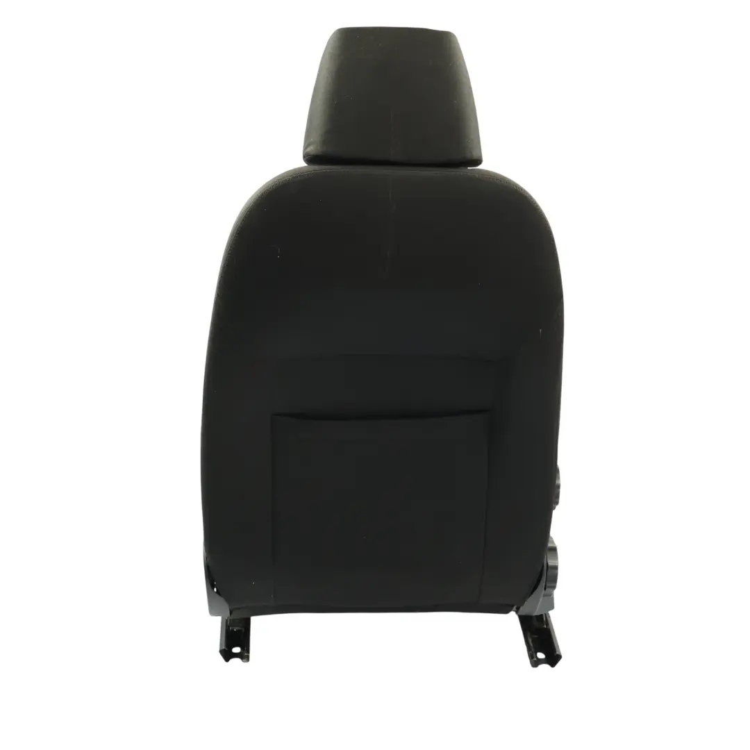 Skoda Octavia Mk2 Front Seat Interior Right O/S Cloth Fabric Onyx Black - SKU 1Z0881806MR-1 - Part number 1Z0881806MR