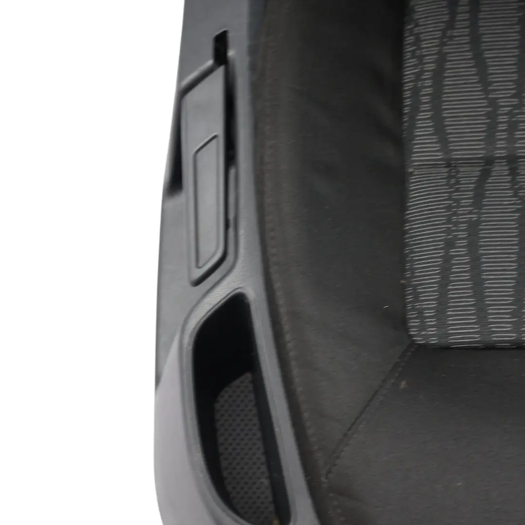 Skoda Octavia Mk2 Front Seat Interior Right O/S Cloth Fabric Onyx Black - SKU 1Z0881806MR-1 - Part number 1Z0881806MR