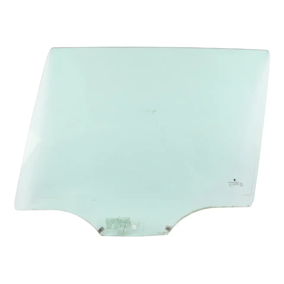 Skoda Octavia Mk2 1Z Rear Door Side Window Glass Left N/S AS2 Green 1Z9845205A