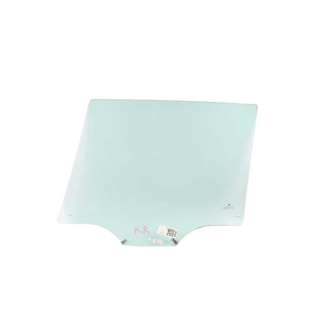 Skoda Octavia Mk2 1Z Rear Door Side Window Glass Right O/S AS2 Green - SKU 1Z9845206A - Part number 1Z9845206A