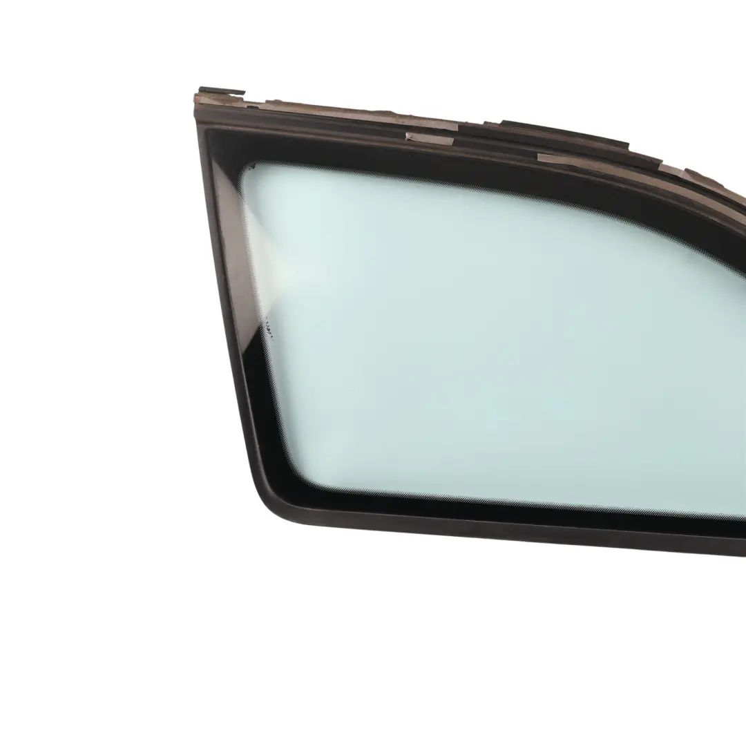Skoda Octavia Mk2 1Z Rear Quarter Window Glass Left N/S AS2 Green - SKU 1Z9845297AA - Part number 1Z9845297AA
