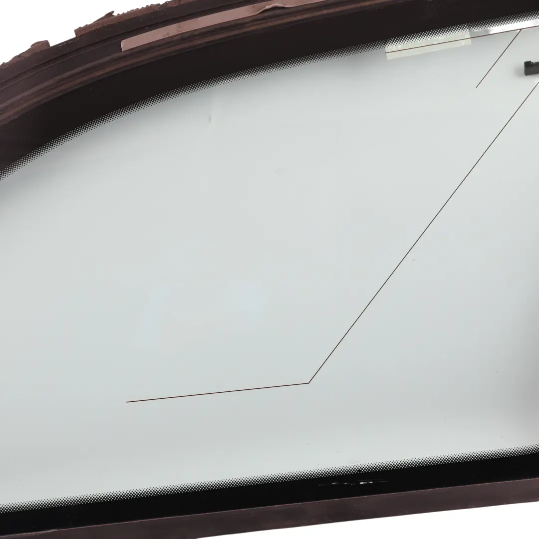 Skoda Octavia Mk2 1Z Rear Quarter Window Glass Right O/S AS2 Green - SKU 1Z9845298AG - Part number 1Z9845298AG