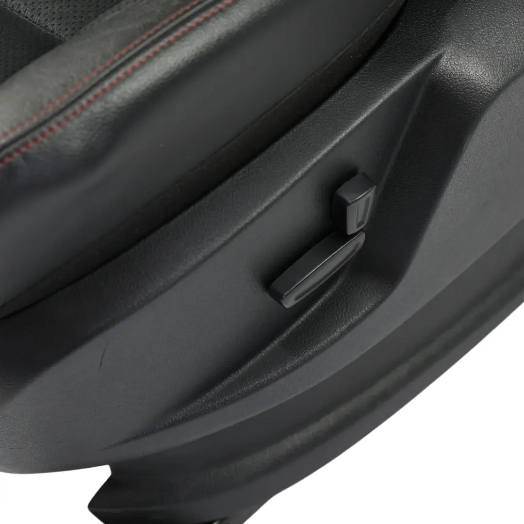 Ford S-Max MK1 Vordersitz Beheizt Links Schwarz Rot Leder Alcantara - SKU 2004326-1 - Teilenummer 2004326
