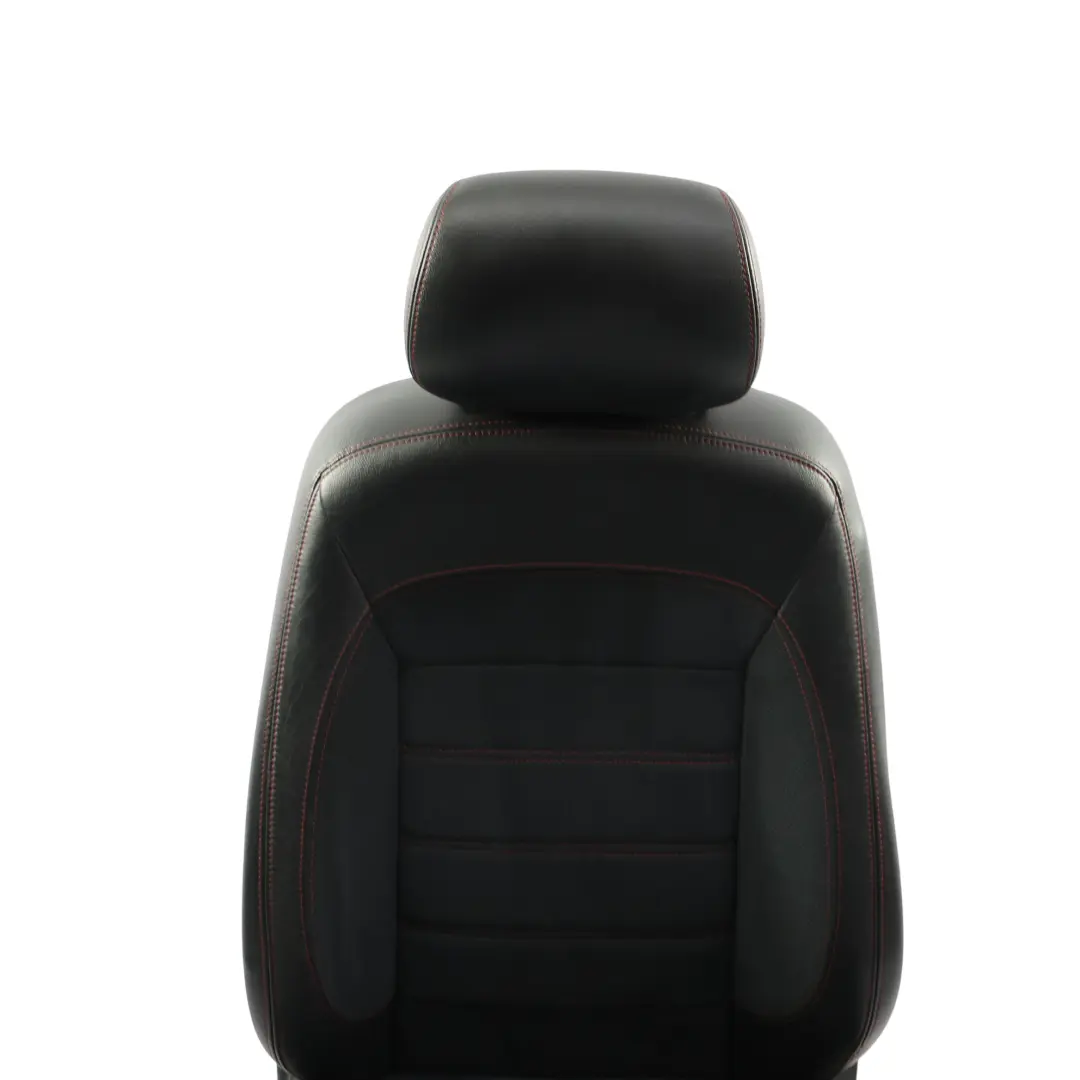 Ford S-Max Mk1 Front Seat Heated Left N/S Black Red Leather Alcantara - SKU 2004326-1 - Part number 2004326