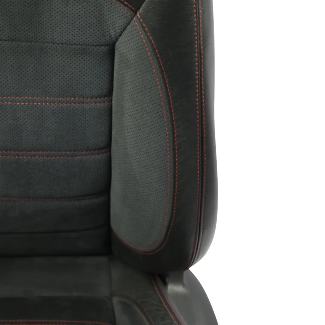 MK1 Vordersitz Beheizt Links Schwarz Rot Leder Alcantara für Ford S-Max mit Teilenummer 2004326 Ford S-Max MK1 Vordersitz Beheizt Links Schwarz Rot Leder Alcantara - SKU 2004326-1 - Teilenummer 2004326