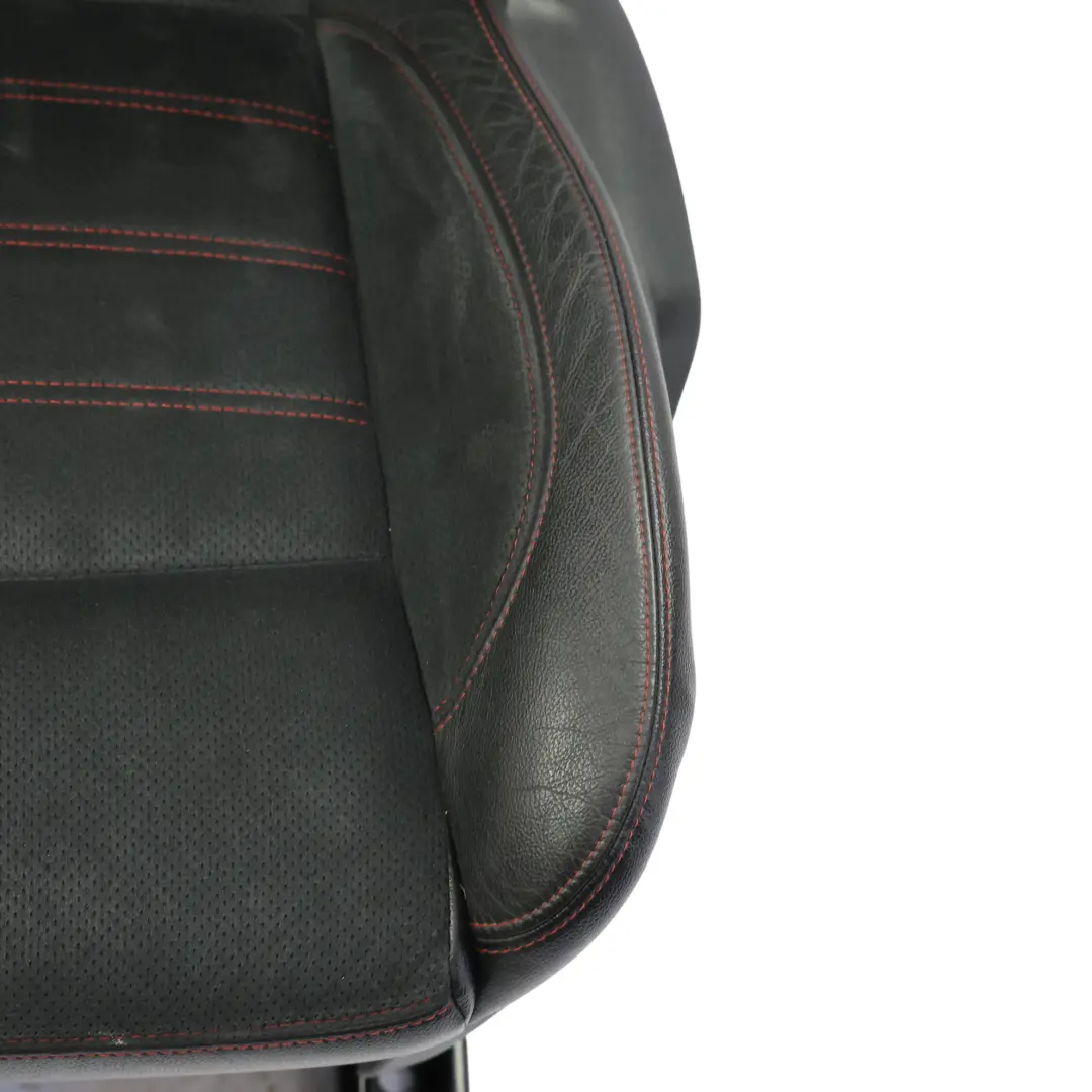 Ford S-Max Mk1 Front Seat Heated Left N/S Black Red Leather Alcantara - SKU 2004326-1 - Part number 2004326