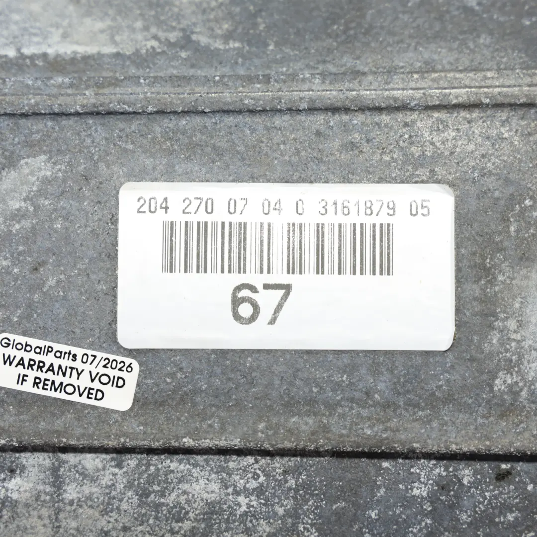 Mercedes W204 C207 W212 Automatic Gearbox 722906 722.906 WARRANTY - SKU A2042700704 - Part number A2042700704