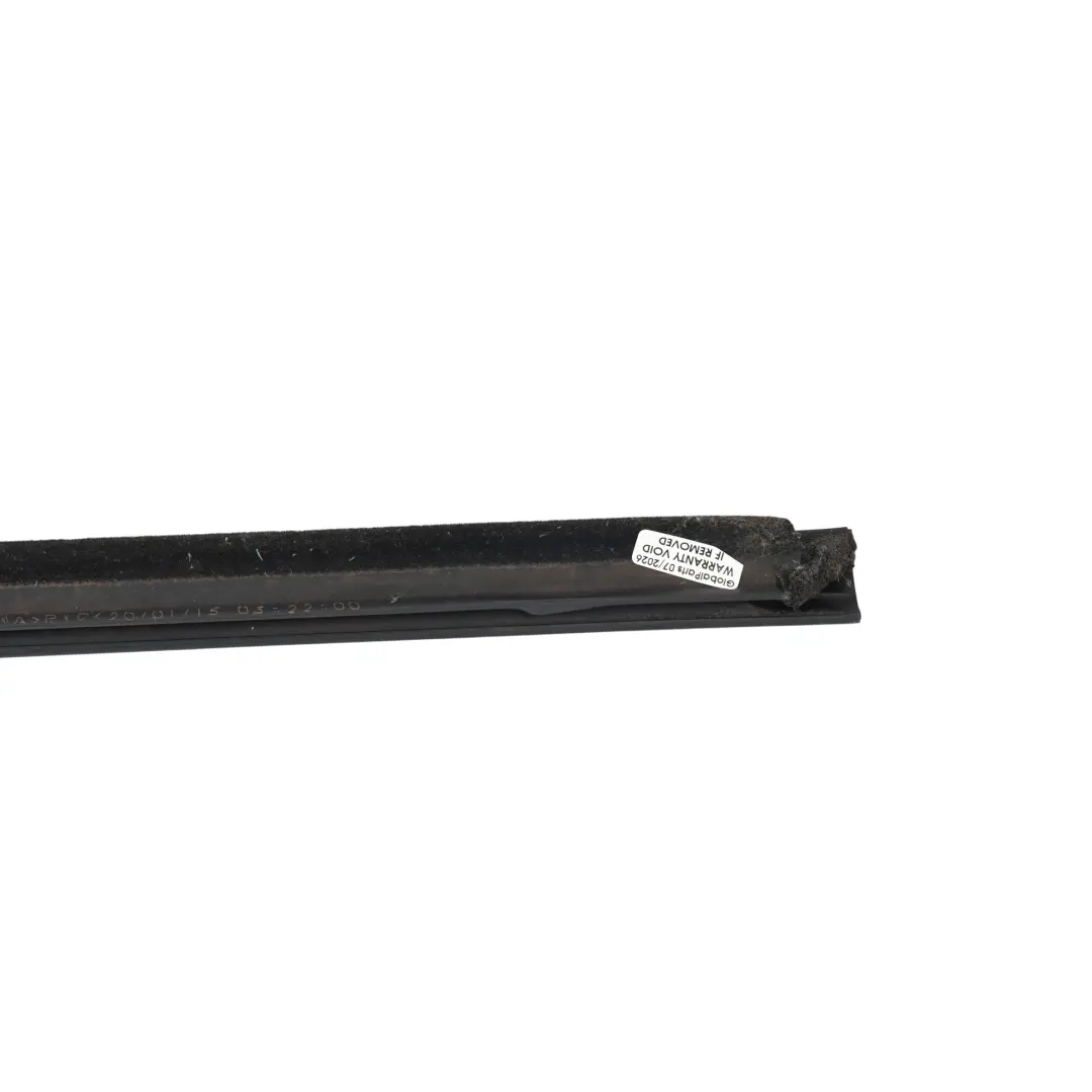Mk6 Front Door Window Weatherstrip Moulding Chrome Left N/S to Ford Ranger with Part number 2218509 Ford Ranger Mk6 Front Door Window Weatherstrip Moulding Chrome Left N/S - SKU 2218509 - Part number 2218509