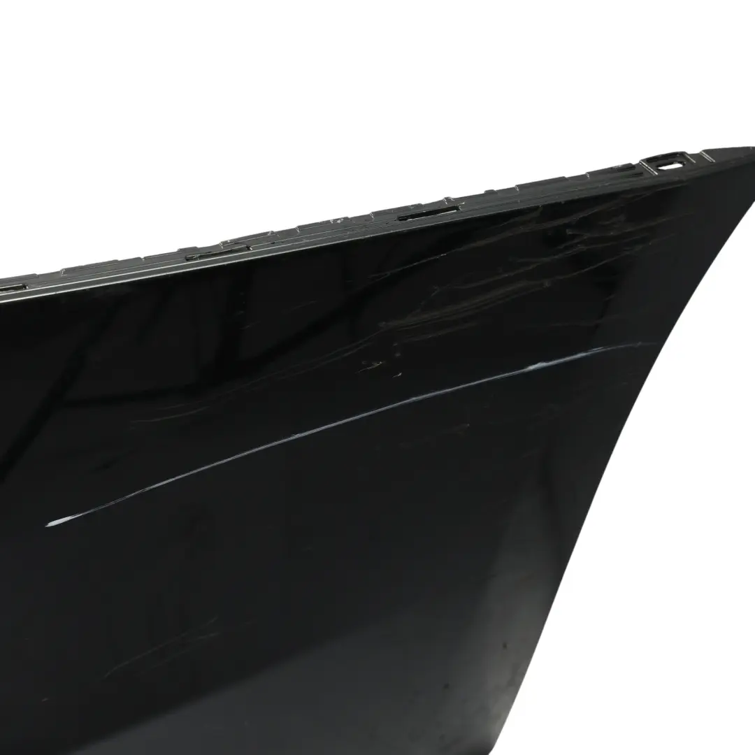 Bumper Trim Panel PDC Black Sapphire Metallic - 475 to BMW F30 Rear with Part number 2239981 BMW F30 Rear Bumper Trim Panel PDC Black Sapphire Metallic - 475 - SKU 2239981-BS - Part number 2239981