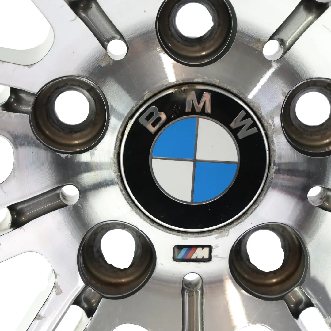 Front Silver Wheel Alloy Rim 19" 8,5J ET:29 M Styling 220 to BMW E90 E92 M3 with Part number 2283555 BMW E90 E92 M3 Front Silver Wheel Alloy Rim 19" 8,5J ET:29 M Styling 220 - SKU 2283555-3 - Part number 2283555