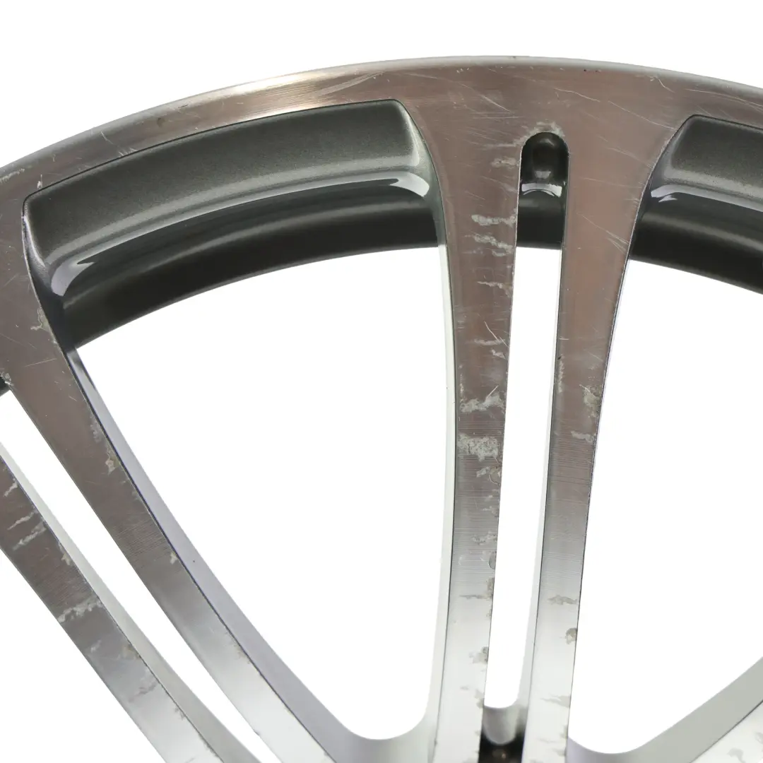 Front Silver Wheel Alloy Rim 19" 8,5J ET:29 M Styling 220 to BMW E90 E92 M3 with Part number 2283555 BMW E90 E92 M3 Front Silver Wheel Alloy Rim 19" 8,5J ET:29 M Styling 220 - SKU 2283555-3 - Part number 2283555