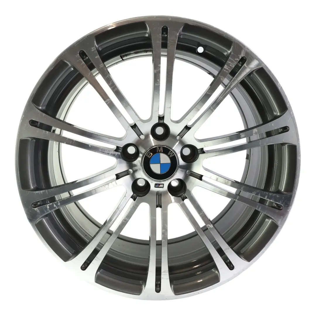 BMW E90 E92 M3 Jante Arrière Alliage Argentée 19" 9,5J ET:23 Styling 220 - SKU 2283556-5 - Numéro de pièce 2283556