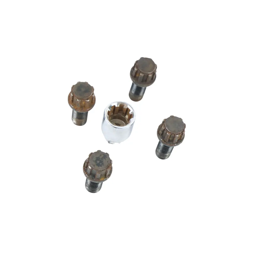 Mini Cooper R55 R56 F56 R60 R61 F60 Locking Wheel Bolt Nuts M14X1,25 Set - SKU 2453960-10 - Part number 2453960
