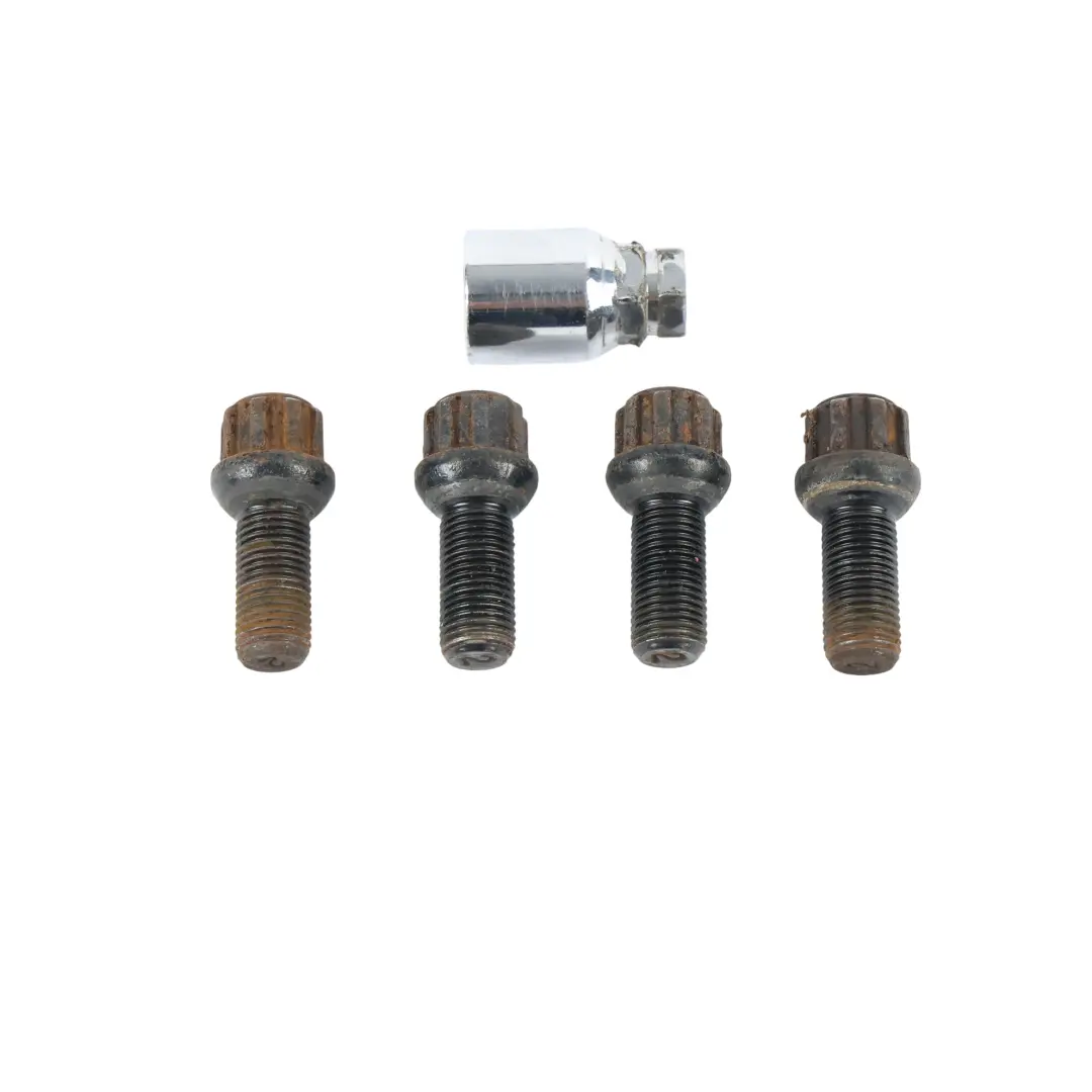 Mini Cooper R55 R56 F56 R60 R61 F60 Radschloss Radmuttern M14X1,25 Set - SKU 2453960-10 - Teilenummer 2453960