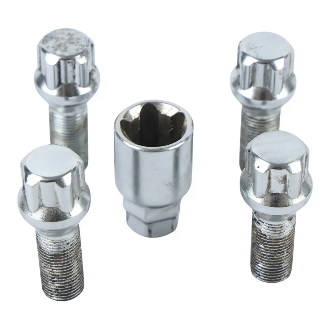 Sicherheitsschrauben Radmuttern Set x4 für BMW F20 F21 F30 F31 F33 mit Teilenummer 2453961 BMW F20 F21 F30 F31 F33 Sicherheitsschrauben Radmuttern Set x4 - SKU 2453961-8 - Teilenummer 2453961