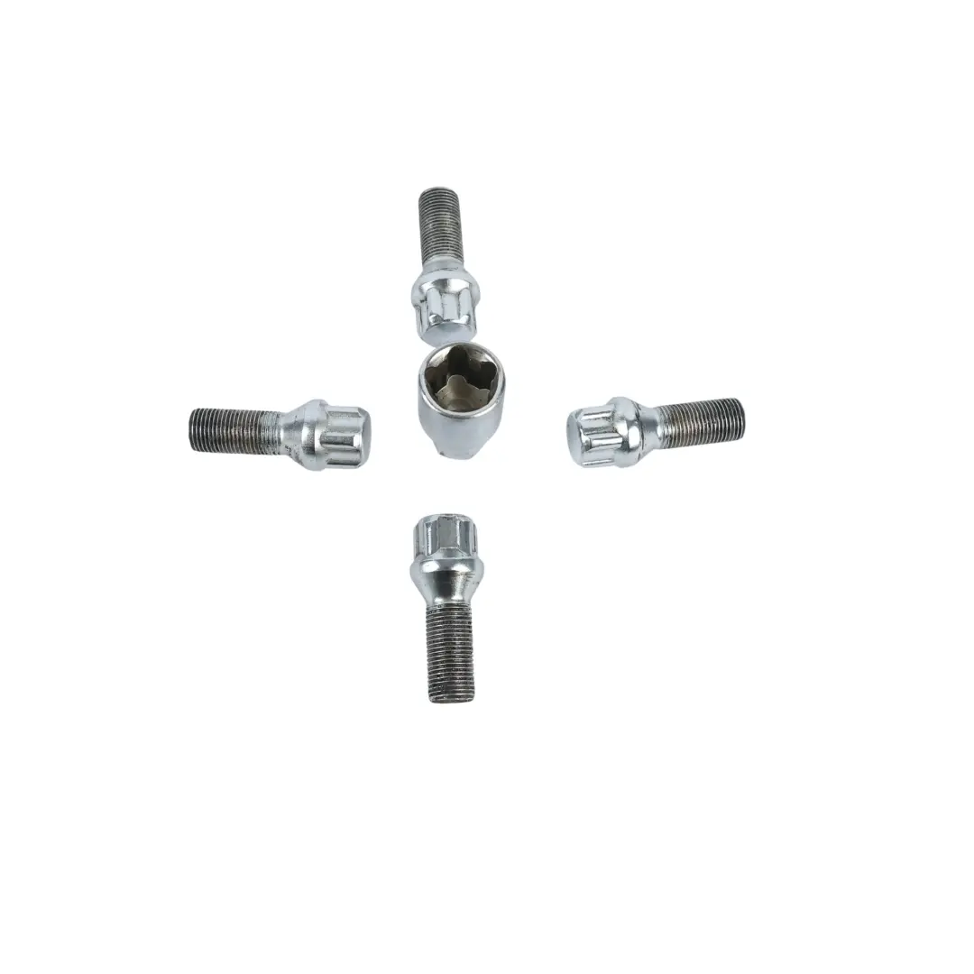 BMW F20 F21 F30 F31 F33 Security Bolt Locking Wheel Nut Set x4 - SKU 2453961-8 - Part number 2453961