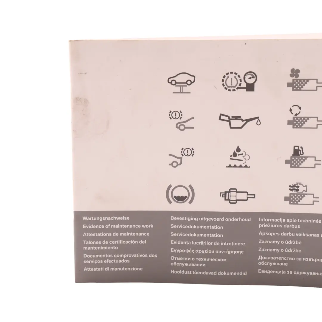 Serviceheft Mehrsprachig für BMW 1 3 5 X3 er E60 E61 E81 E83 E87 E90 E91 LCI mit Teilenummer 2602175 BMW 1 3 5 X3 er E60 E61 E81 E83 E87 E90 E91 LCI Serviceheft Mehrsprachig - SKU 2602175-1 - Teilenummer 2602175
