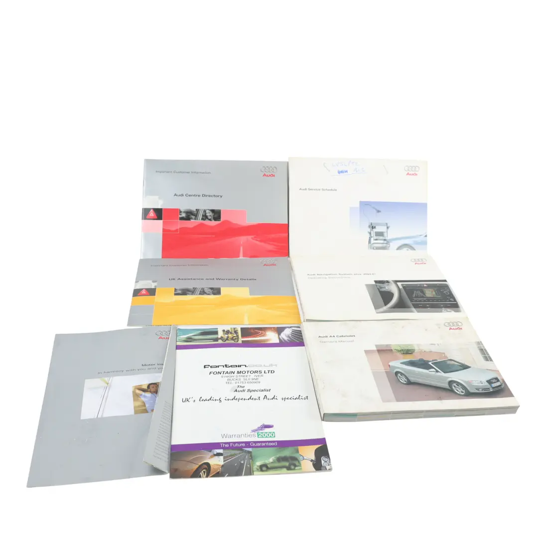 Audi A4 B7 Manuale Uso Libretto Servizio Custodia Portafoglio Set - SKU 2725618H0 - Numero di parte 2725618H0