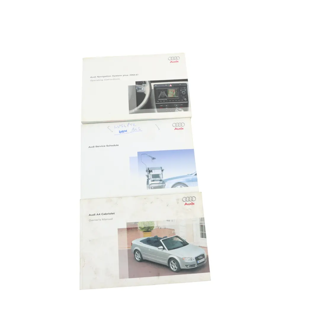 Audi A4 B7 Manual Propietario Libreta Servicio Funda Estuche Cartera Set - SKU 2725618H0 - Número de pieza 2725618H0