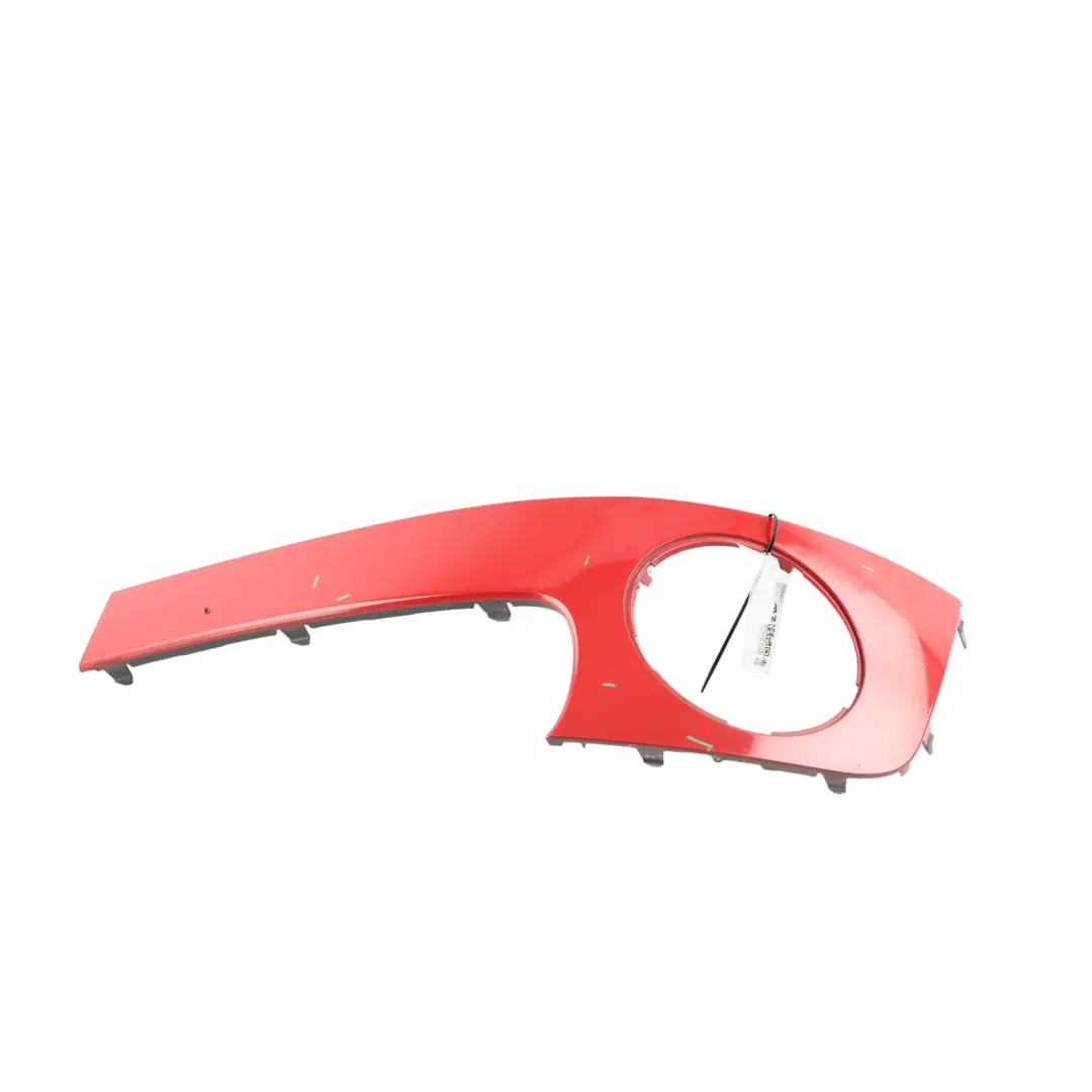 Front Bumper Trim Panel Left N/S Chili Red - 851 2753657 to Mini Cooper R55 R56 R57 with Part number 0430225 Mini Cooper R55 R56 R57 Front Bumper Trim Panel Left N/S Chili Red - 851 2753657 - SKU 2753657-CHRED - Part number 0430225
