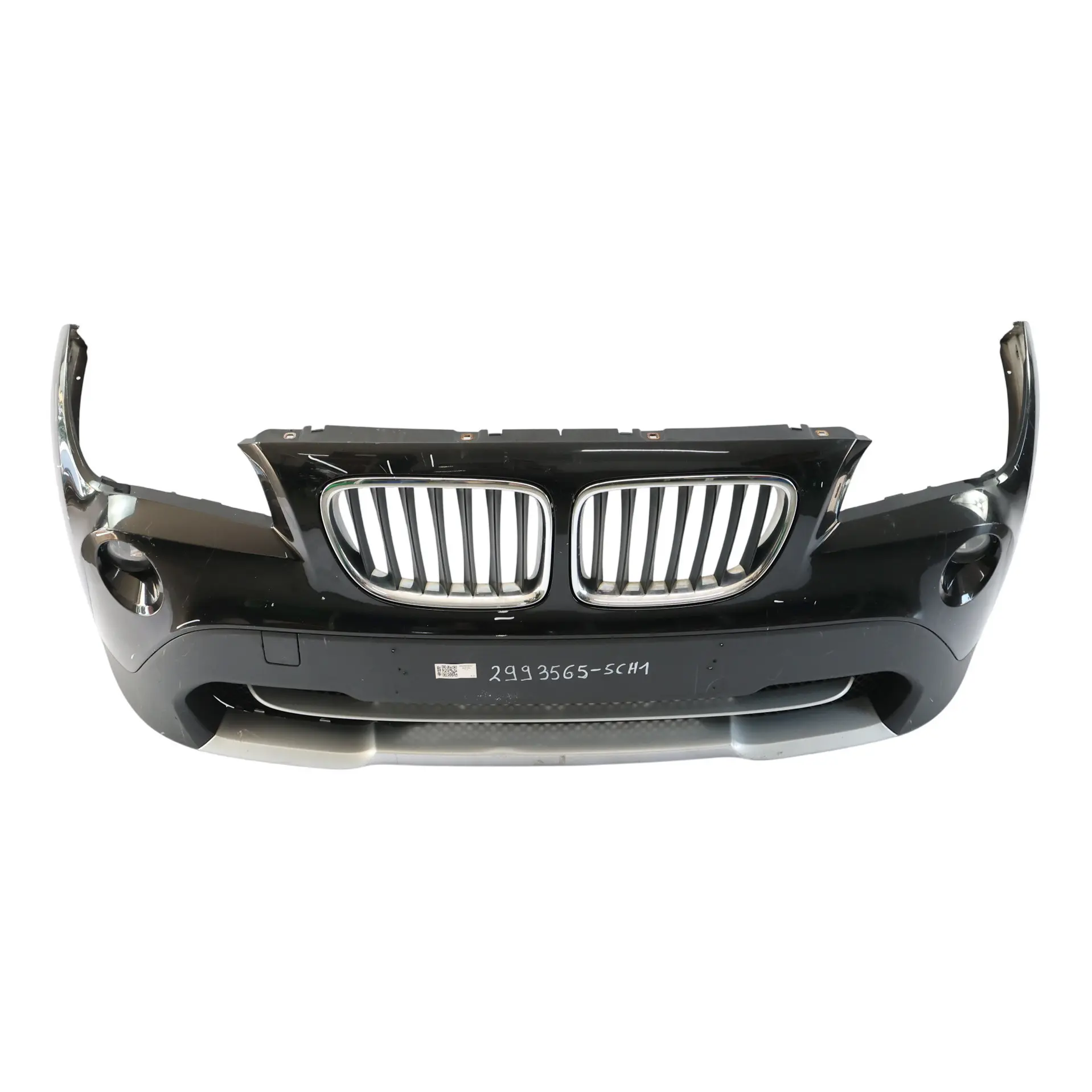 BMW X1 E84 Front Bumper Cover PDC Panel Schwarz 2 Black - 668