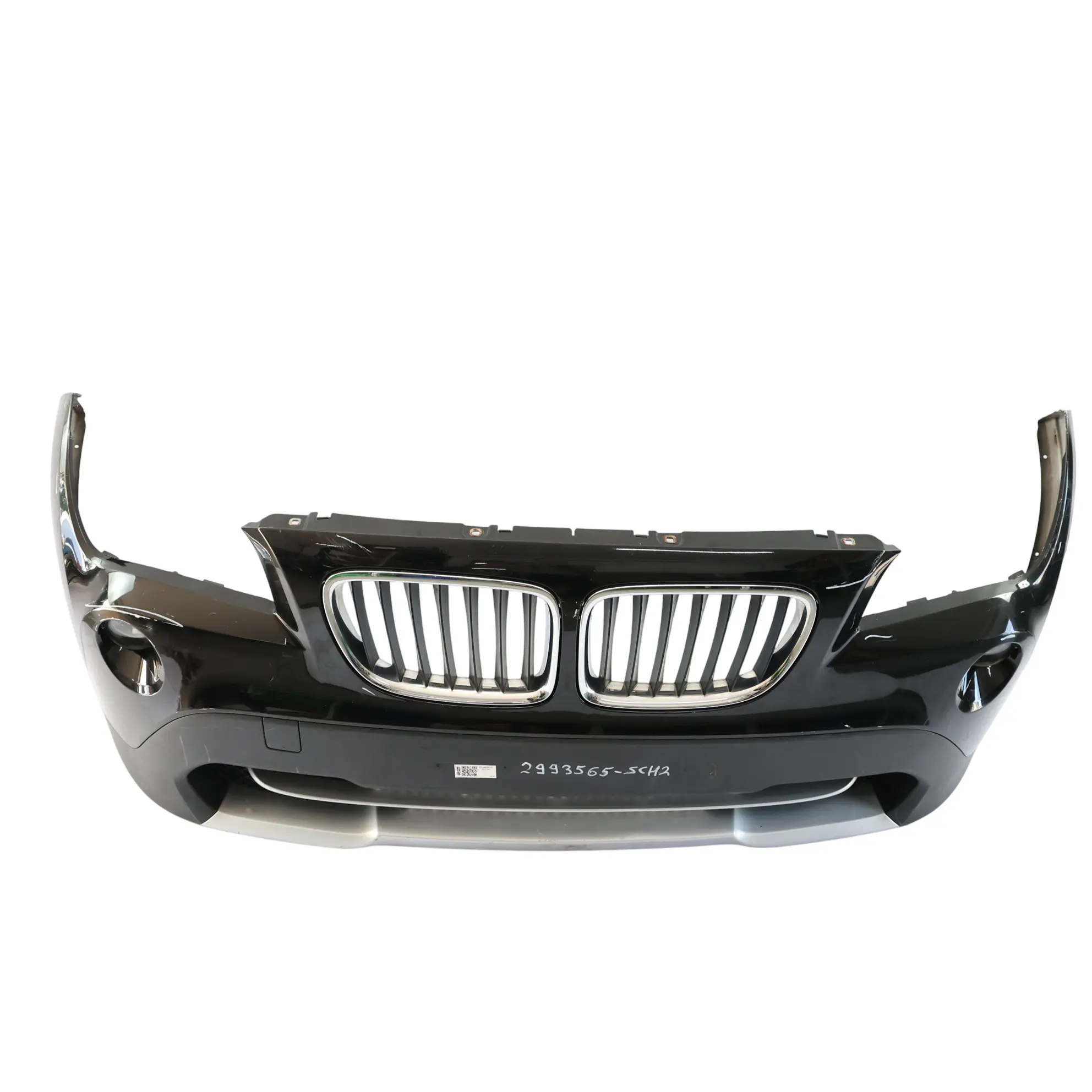 BMW X1 E84 Zderzak Przedni PDC Panel Schwarz 2 Czarny - 668 2993565