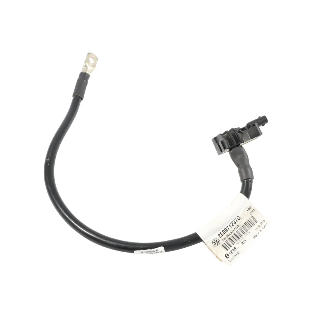 Volkswagen Crafter 35 Sprinter Negative Battery Wiring Cable Lead - SKU 2E0971237G - Part number 2E0971237G