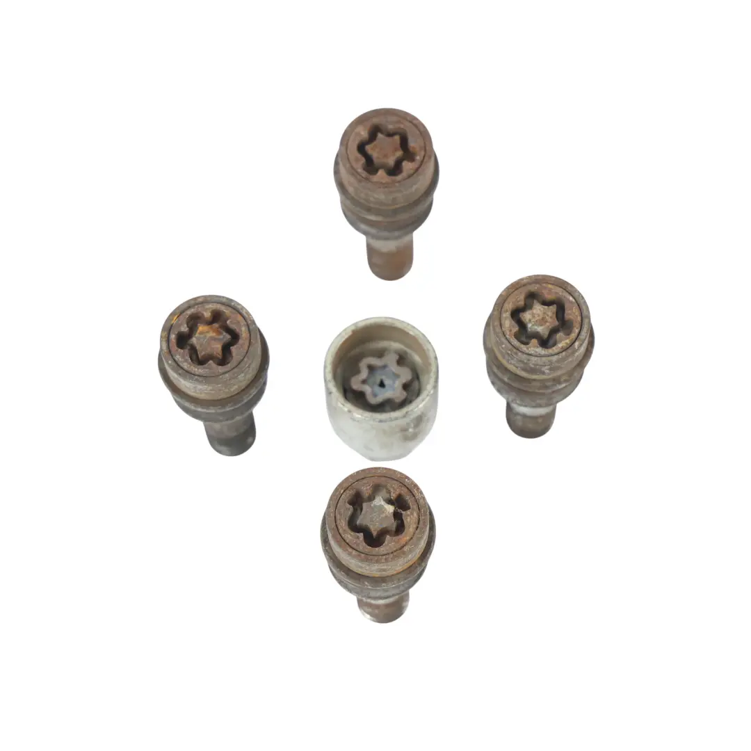 7L Kit Tuercas Pernos Rueda Seguridad M14 para Volkswagen Touareg con número de pieza 2H0698137 Volkswagen Touareg 7L Kit Tuercas Pernos Rueda Seguridad M14 - SKU 2H0698137-1 - Número de pieza 2H0698137