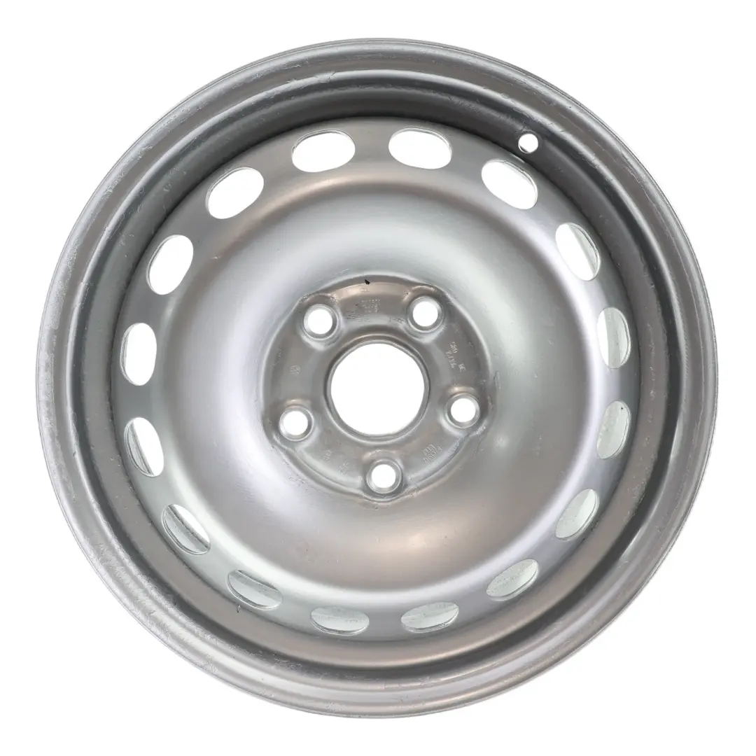 Llanta Acero Plata 15" 6J ET:47 para Volkswagen Caddy con número de pieza 2K0601027B Volkswagen Caddy Llanta Acero Plata 15" 6J ET:47 - SKU 2K0601027B-2 - Número de pieza 2K0601027B