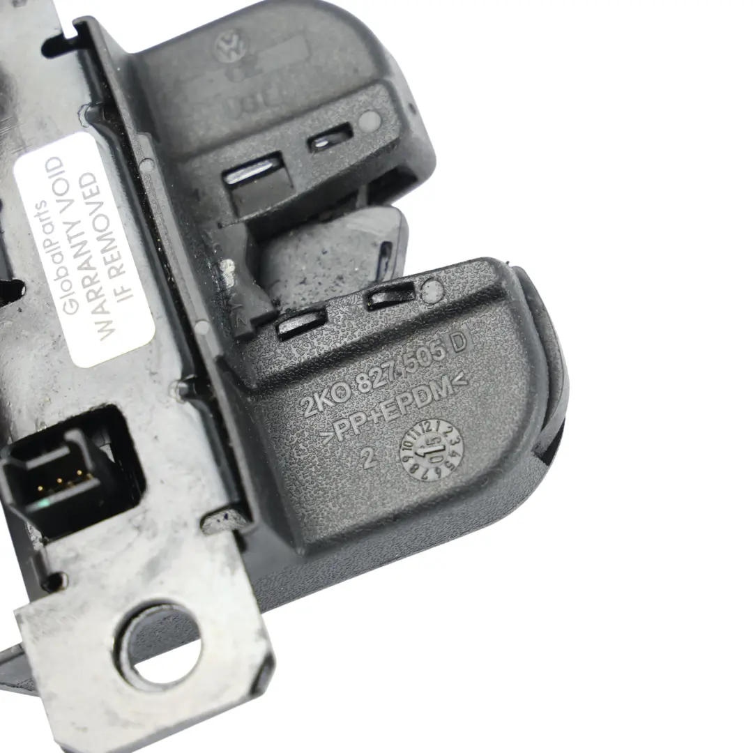Volkswagen Caddy Mk3 Tailgate Boot Lid Lock Latch Catch - SKU 2K0827505D - Part number 2K0827505D
