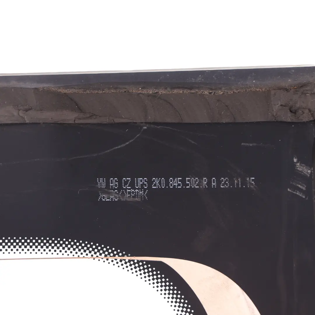 2K Rear Door Window Boot Lid Glass AS2 Right O/S to Volkswagen Caddy with Part number 2K0845502R Volkswagen Caddy 2K Rear Door Window Boot Lid Glass AS2 Right O/S - SKU 2K0845502R - Part number 2K0845502R