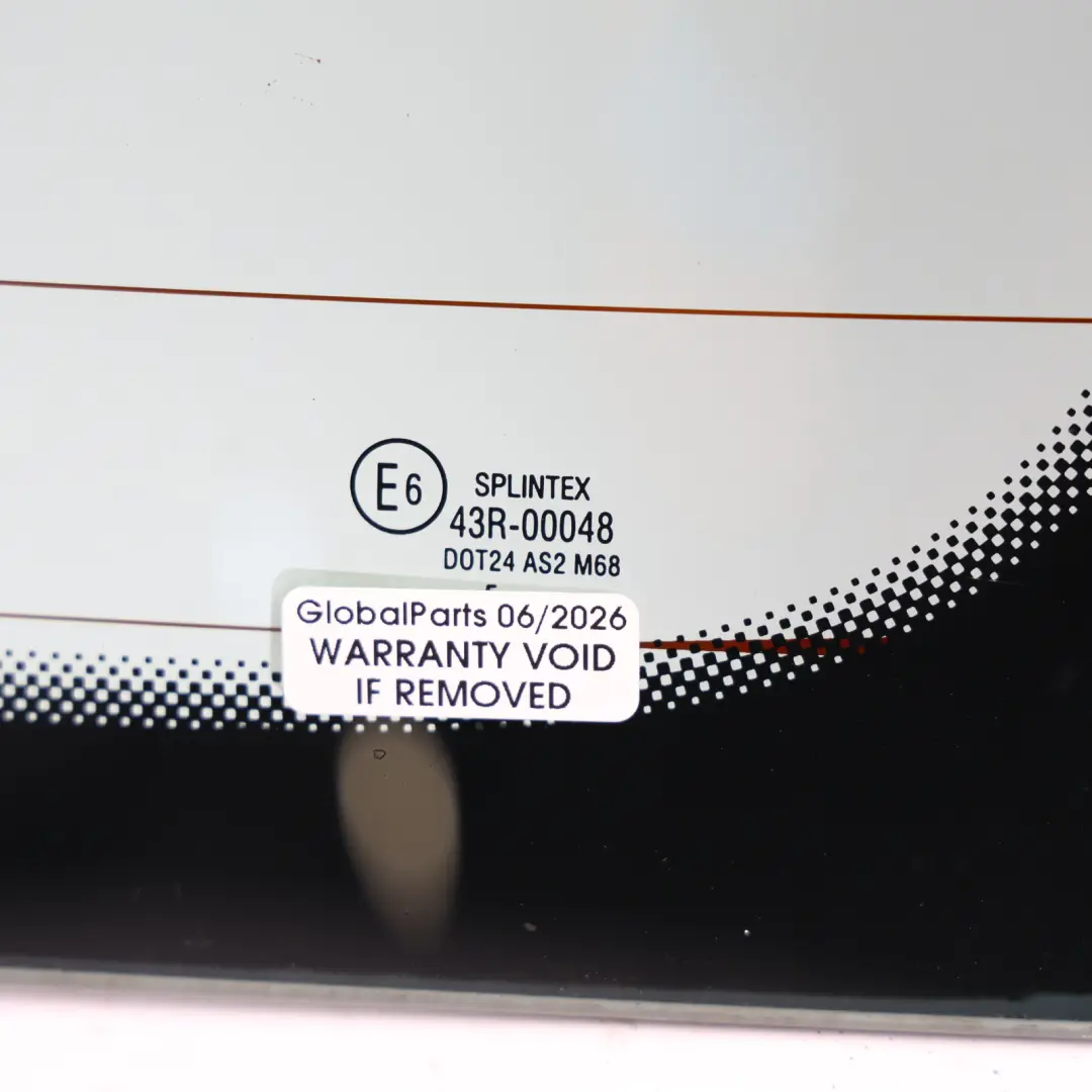 Volkswagen Caddy 2K Rear Door Window Boot Lid Glass AS2 Right O/S - SKU 2K0845502R - Part number 2K0845502R