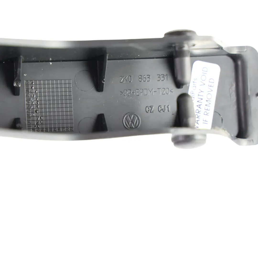 2K Handbremse Öffnung Abdeckung Blende Mittelkonsole für Volkswagen Caddy mit Teilenummer 2K0863331A Volkswagen Caddy 2K Handbremse Öffnung Abdeckung Blende Mittelkonsole - SKU 2K0863331A - Teilenummer 2K0863331A