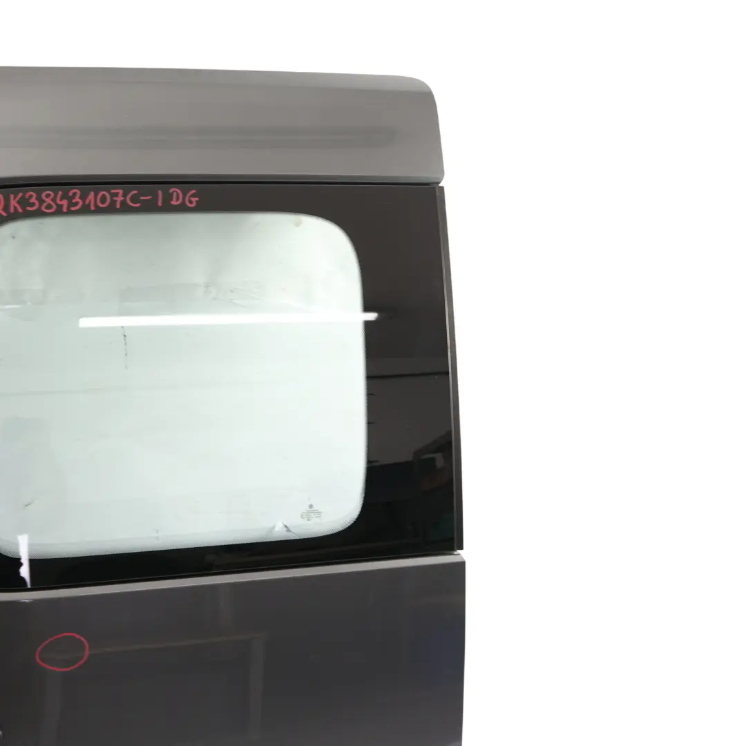 Volkswagen VW Caddy Maxi 2K Sliding Side Door Rear Left N/S Indium Grey - R7H - SKU 2K3843107C-IDG - Part number 2K3843107C