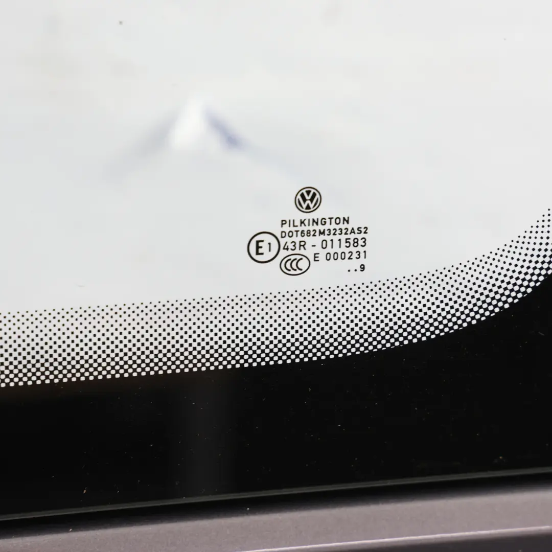 Volkswagen VW Caddy Maxi 2K Sliding Side Door Rear Left N/S Indium Grey - R7H - SKU 2K3843107C-IDG - Part number 2K3843107C