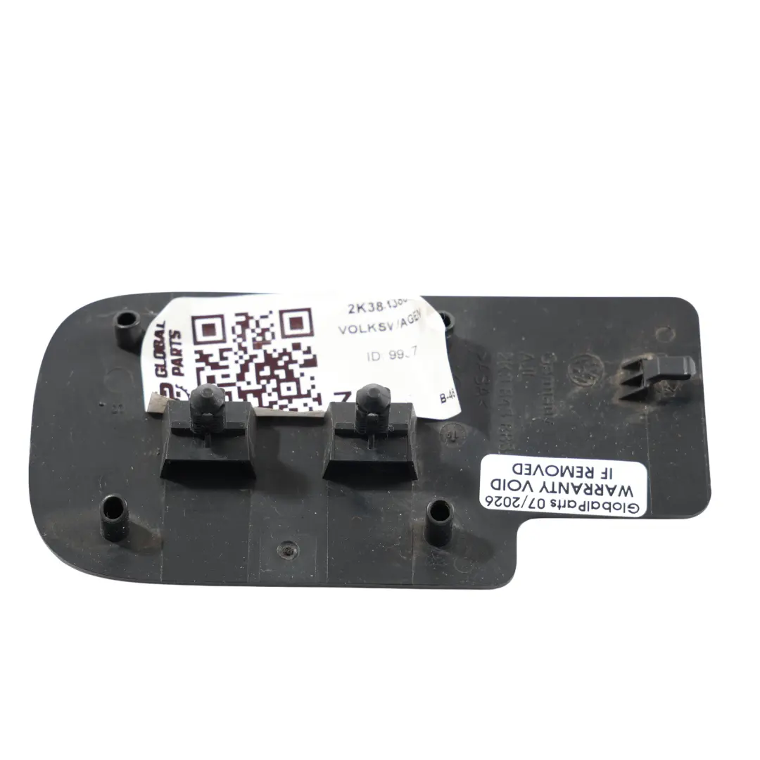 2K Cubierta Riel Puerta Corredera Izquierda para Volkswagen Caddy Maxi con número de pieza 2K3843883 Volkswagen Caddy Maxi 2K Cubierta Riel Puerta Corredera Izquierda - SKU 2K3843883 - Número de pieza 2K3843883