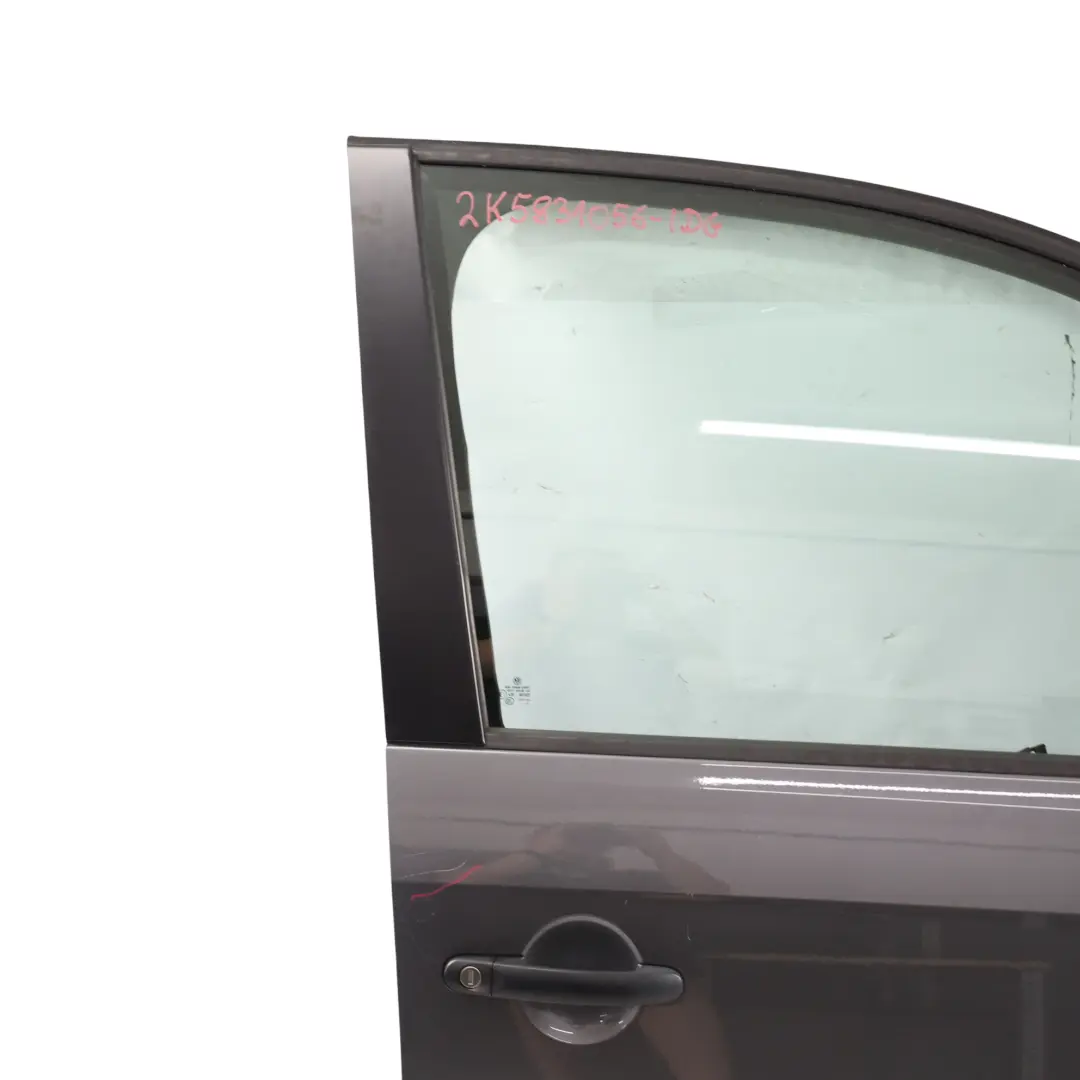 Volkswagen Caddy Mk3 Prawe Przednie Drzwi Indium Grey Metalik - R7H - SKU 2K5831056-IDG - Numer Części 2K5831056
