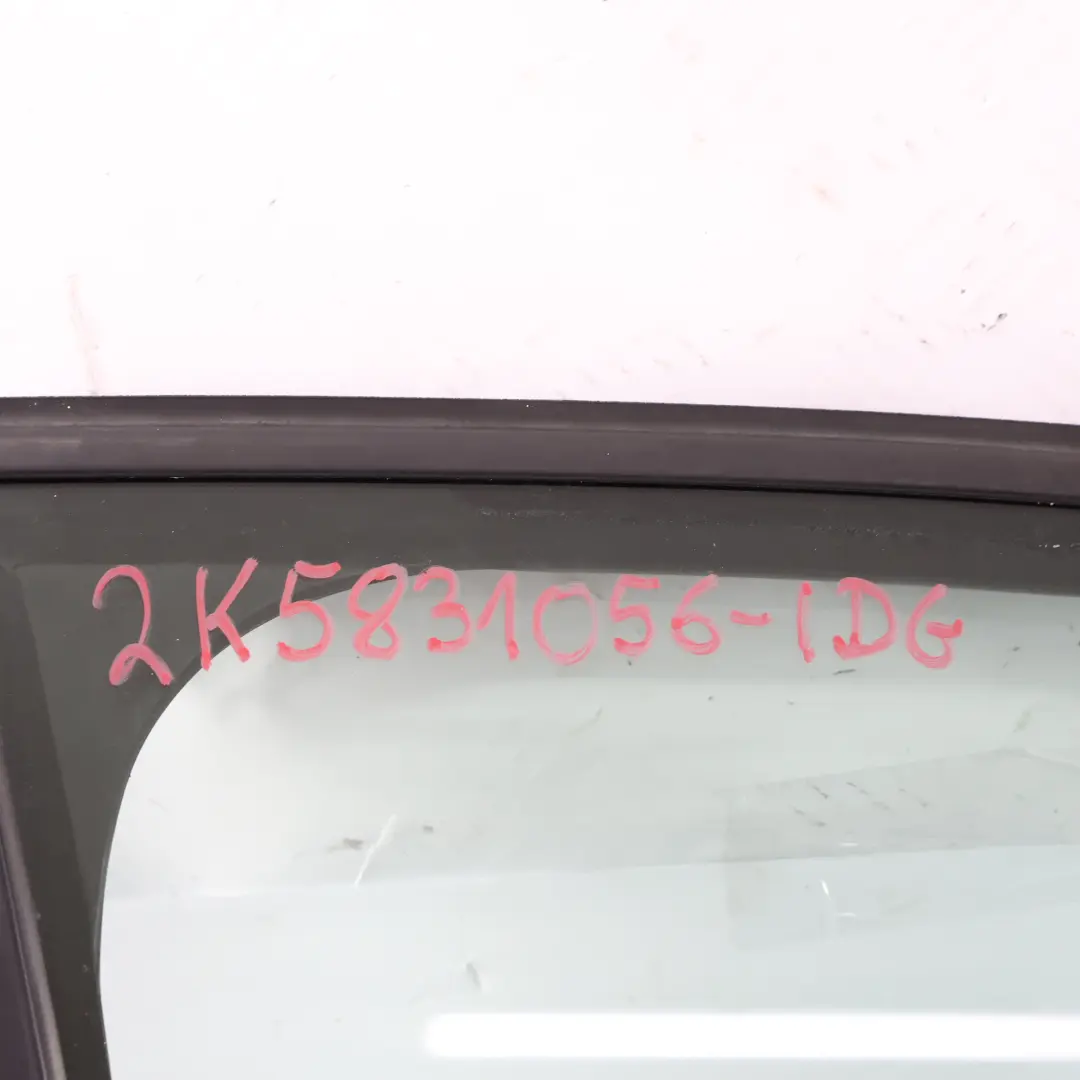 Volkswagen Caddy Mk3 Prawe Przednie Drzwi Indium Grey Metalik - R7H - SKU 2K5831056-IDG - Numer Części 2K5831056